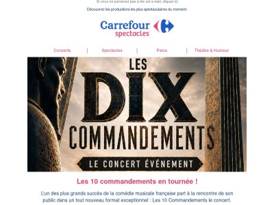 Votre prochain spectacle musical est ici 🎶