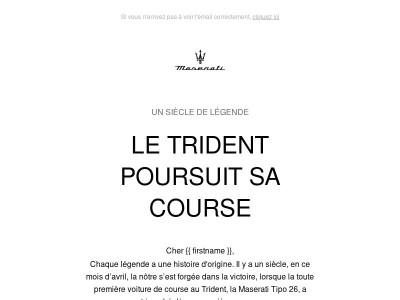 L'histoire du Trident, racontée par son Créateur.