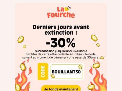 Plus que 48h à -30% 🎁