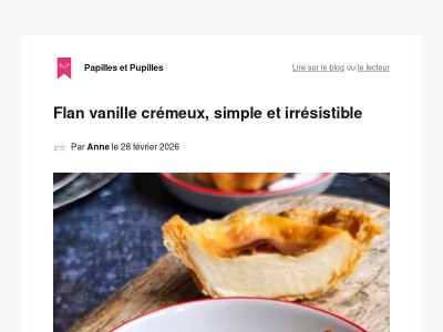 Flan vanille crémeux, simple et irrésistible