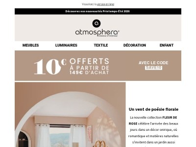 Découvrez la nouvelle collection FLEUR DE ROSE 🌷