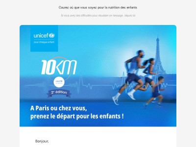 Prêt au départ des 10KM de l’UNICEF ?