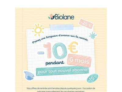 Une longueur d’avance sur la rentrée