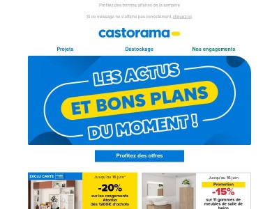 Nos bons plans et actus de la semaine  !