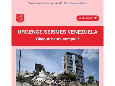 [Rappel] Urgence séismes au Venezuela : aidons les familles touchées