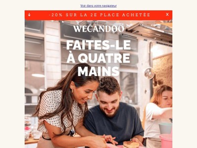 Rappel : -20% seulement ce week-end ! 🤩