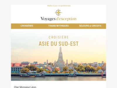 Perles de l'Asie du Sud-Est en croisière (2 départs à venir)