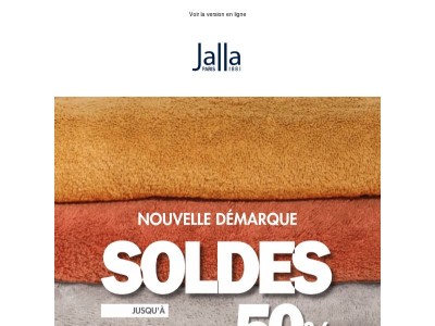 Nouvelle démarque : les soldes jusqu'à -50%​