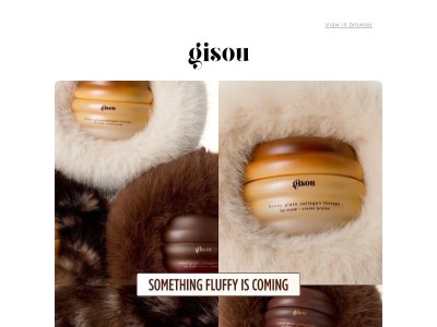 Something fluffy is coming