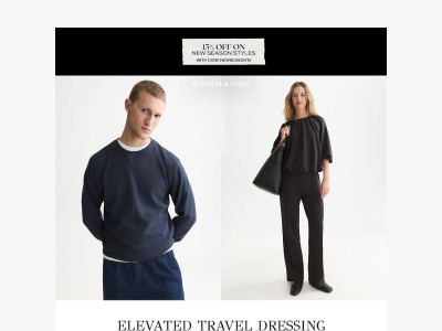 Relaxed-Yet-Refined Travel Looks
