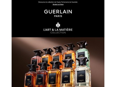 Les chefs-d'œuvre olfactifs L'Art & La Matière se dévoilent