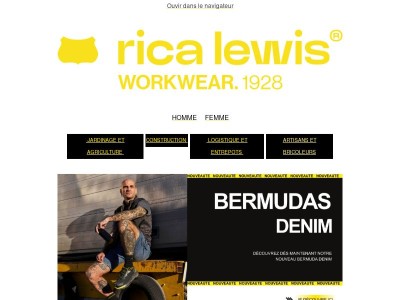 ☀️ Les beaux jours arrivent : découvrez nos bermudas denim.