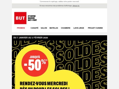 Profitez des SOLDES en avance !