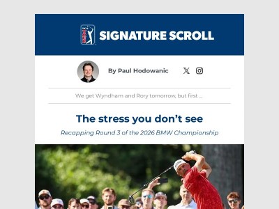 Signature Scroll: Heroics of all kind on display at BMW Championship