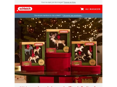 ✨ Exclusivement ici : une décoration de Noël exclusive pour votre sapin.