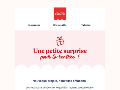 Un petit coup de pouce pour la rentrée