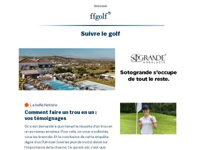 Votre rendez-vous ffgolf (26/08/26)