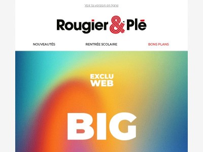 Exclu web : formats XXL à prix mini 🔥