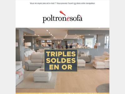 Les TRIPLES SOLDES EN OR débarquent !