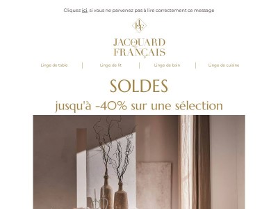 SOLDES | Jusqu'à 40% de réduction sur une sélection d'articles