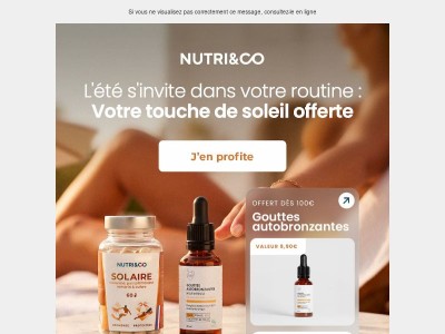 [CADEAU] Vos gouttes autobronzantes offertes☀️