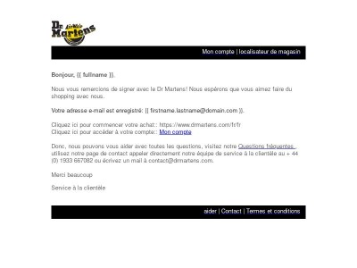 Dr. Martens dossier client 