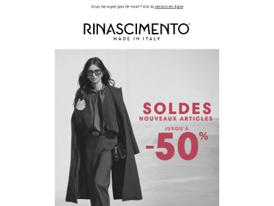 SOLDES 🤎 Encore plus d’articles jusqu’à -50 %