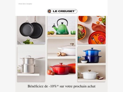 N'oubliez pas votre bon de réduction de 10% 🧡​