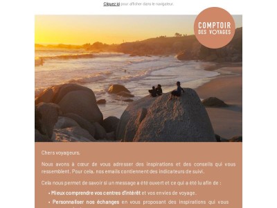 Information sur nos emails