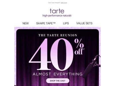 40% OFF ALMOST EVERYTHING