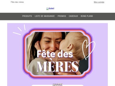 💜 -15% sur TOUT* pour la fête des mères !