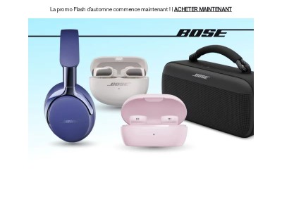 Jusqu’à -40 % avec le code promo FLASH. Ça commence maintenant !
