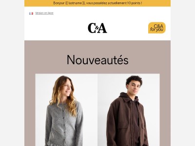 {{ lastname }}, les dernières tendances vous attendent ! ✨