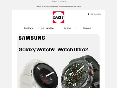 PRECOMMANDE | Samsung Galaxy Watch