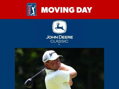Glover eyes more redemption, holds 36-hole lead at John Deere