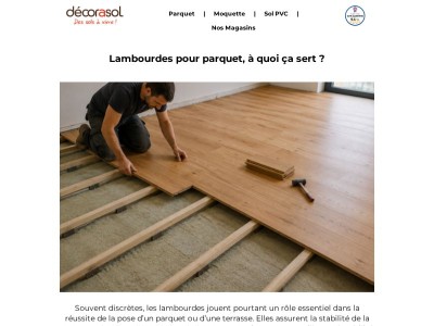 Les lambourdes pour parquet, à quoi ça sert ?