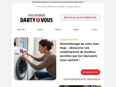 Secret lave-linge | Se chauffer sans chauffage | Changement d'heure