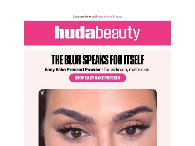 Easy Bake Pressed = airbrush matte skin 🤎