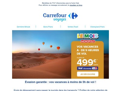 Mois Anniversaire : vos vacances au soleil dès 499 €